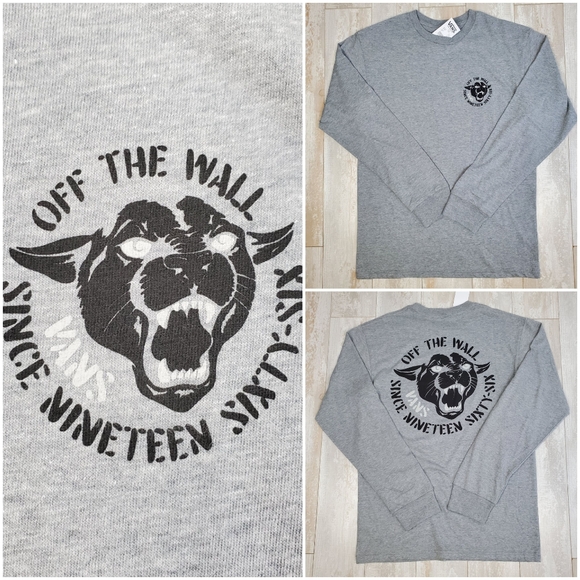 Vans Other - Vans Panther Squad LS Tee